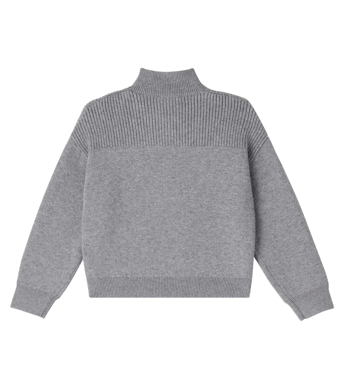 Chloé Kids - سترة من مزيج القطن والصوف