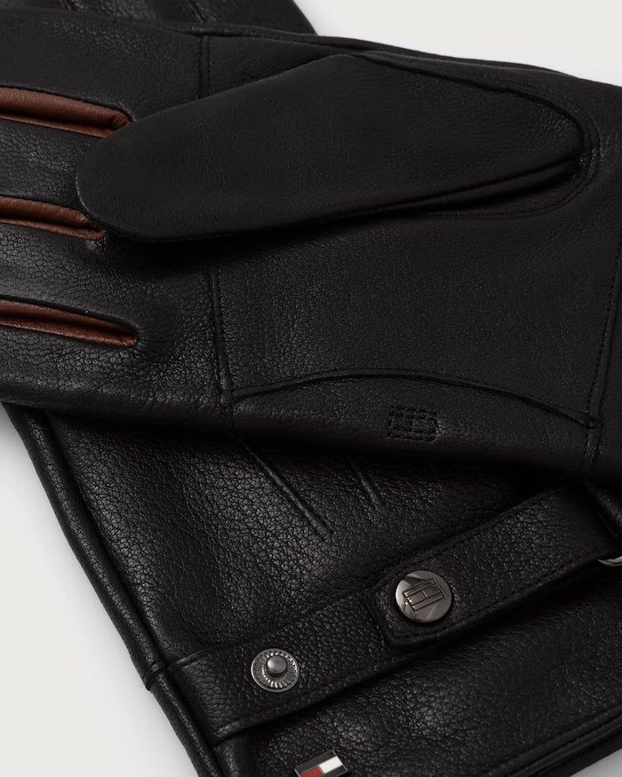 Tommy Hilfiger erkek deri eldiven