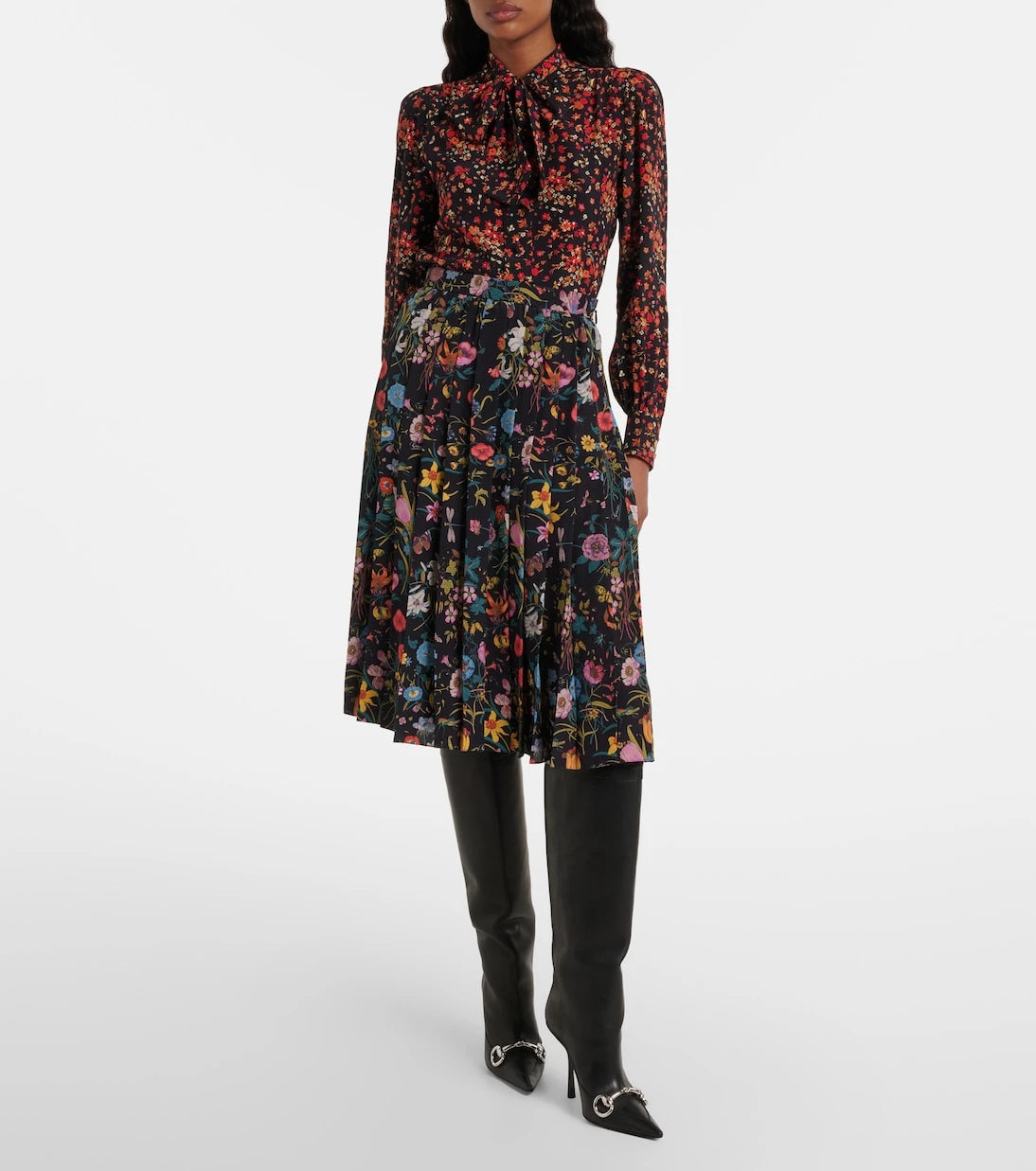 Gucci - Boulevard Horsebit leather knee-high boots
