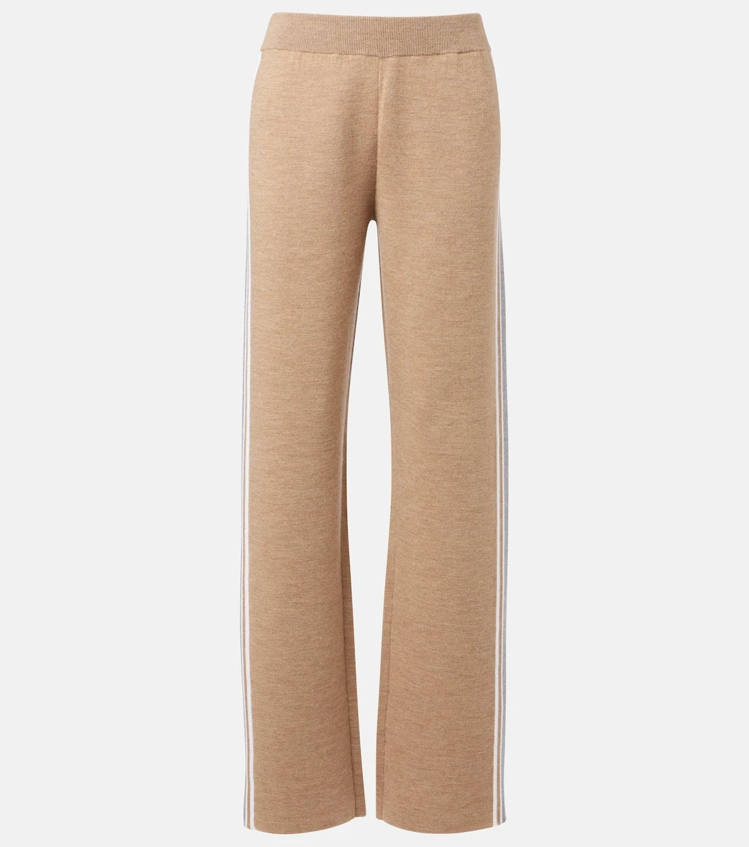 Fusalp - Benada striped wool-blend straight pants