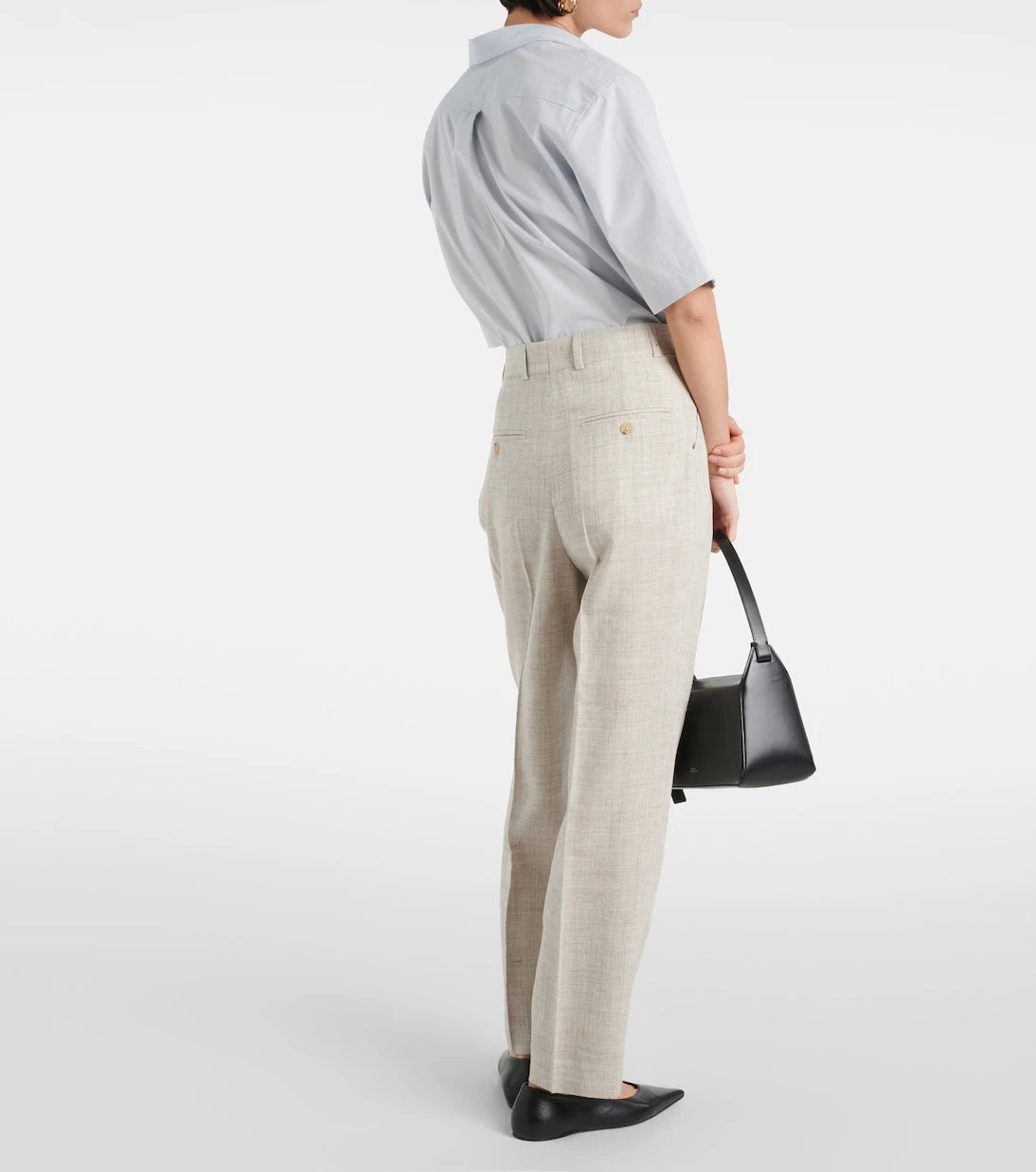 Toteme - Pleated tailored straight pants