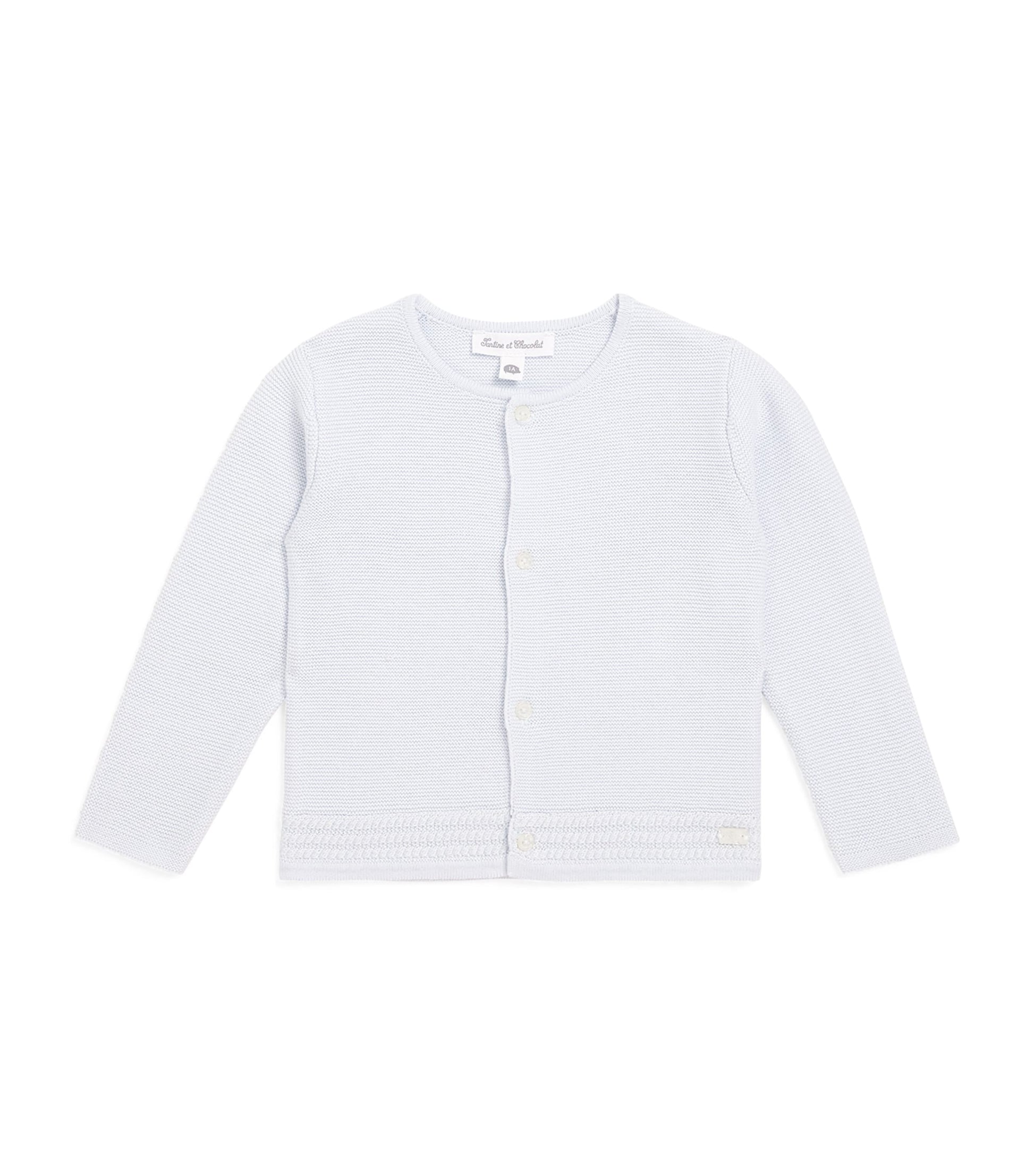 Tartine et Chocolat Cotton Button-Up Cardigan (1 Month - 2 Years)