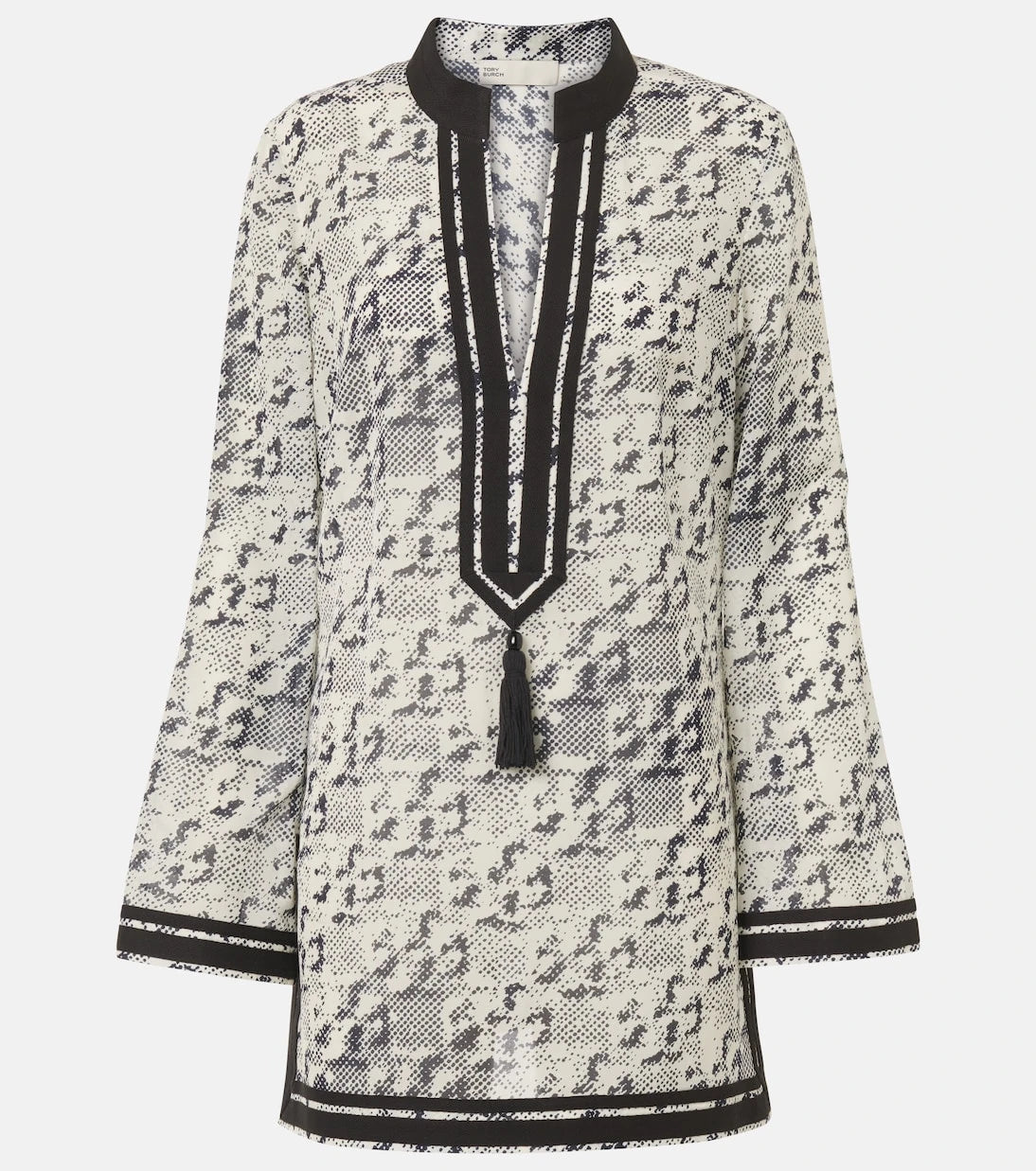 Tory Burch - Printed silk and cotton tunic