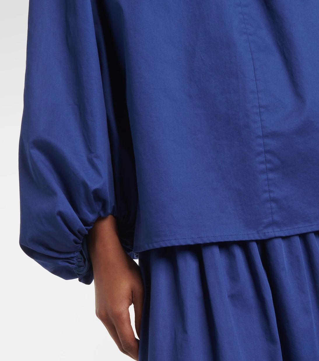 Joseph - Puff-sleeve cotton blouse