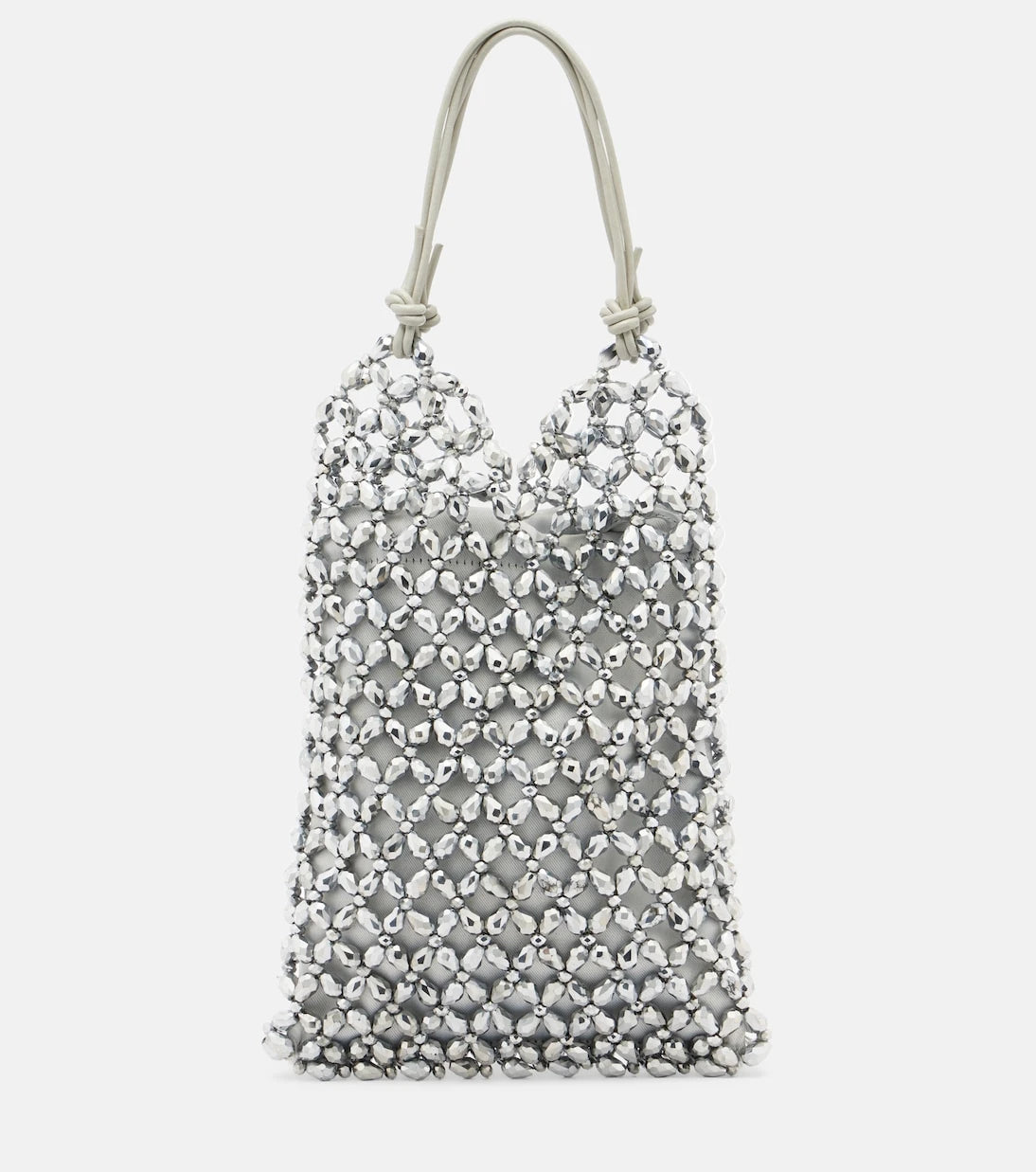 Staud - Karla beaded top-handle bag