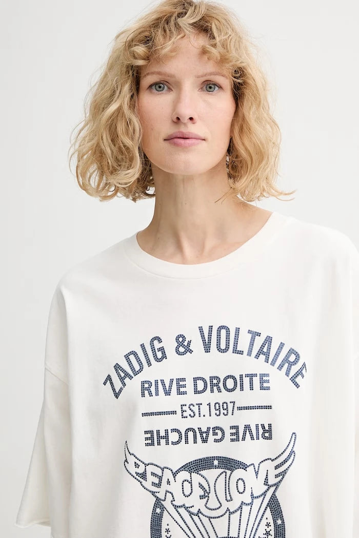 Памучна тениска ZADIG&VOLTAIRE