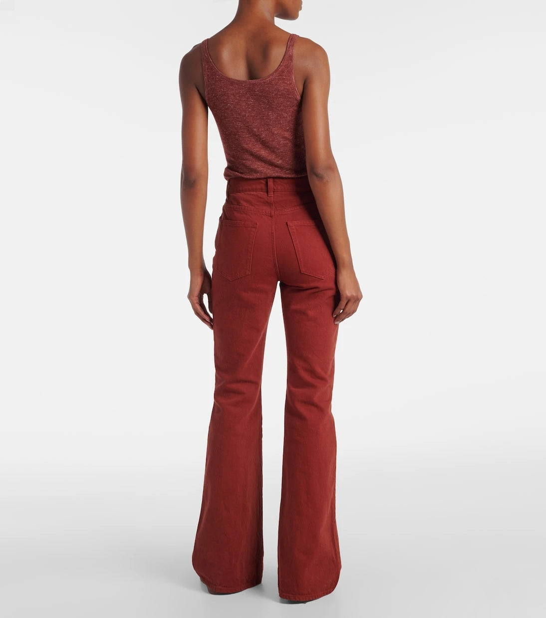 Gabriela Hearst - Willa high-rise bootcut jeans