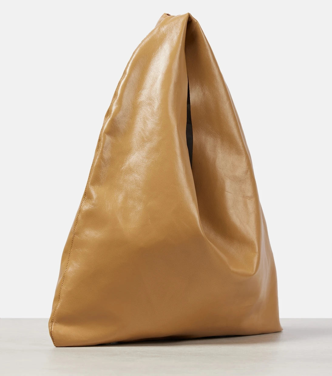 The Row - Bindle Small leather tote bag