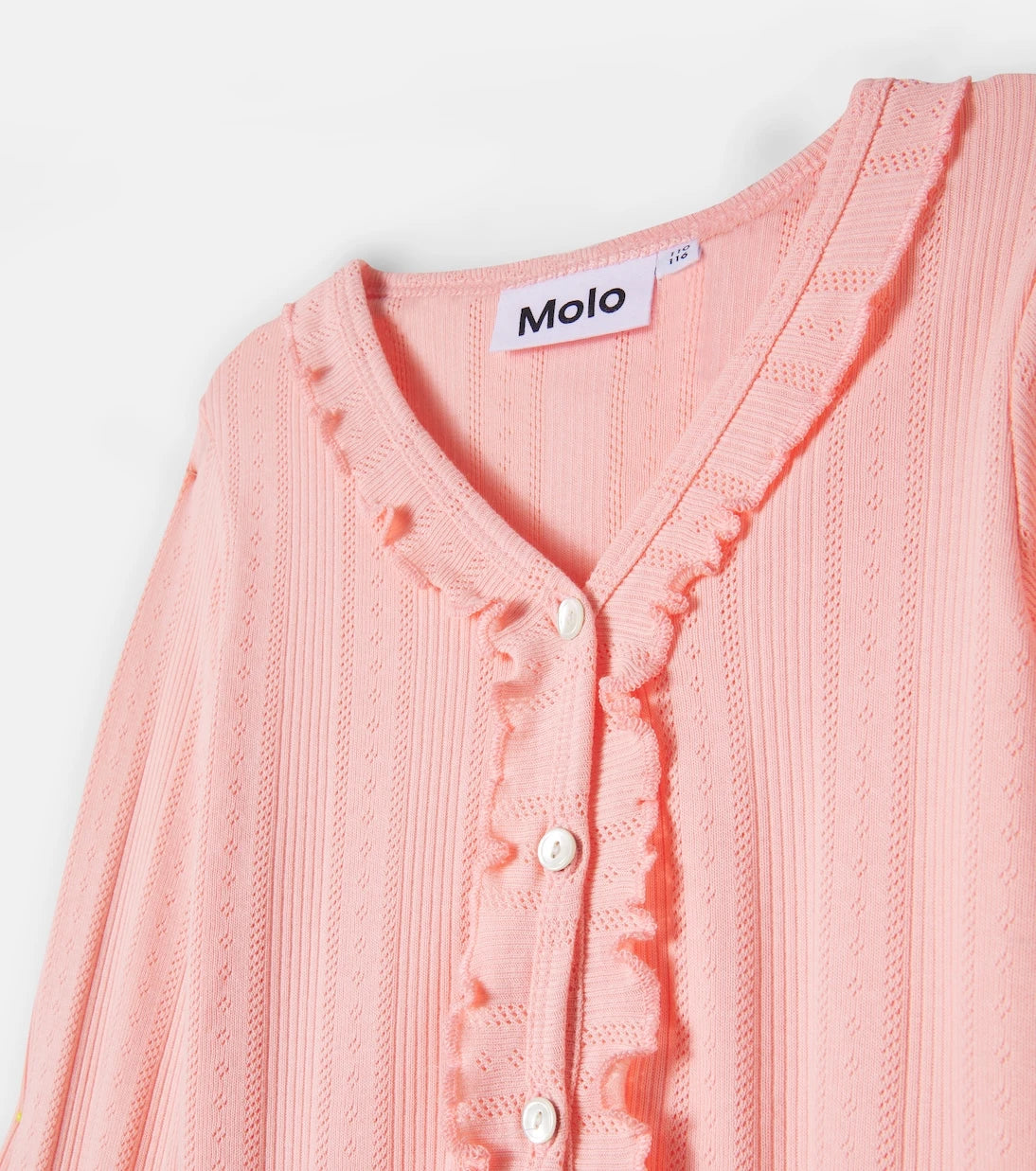 Molo - Ramsi pointelle cotton blouse