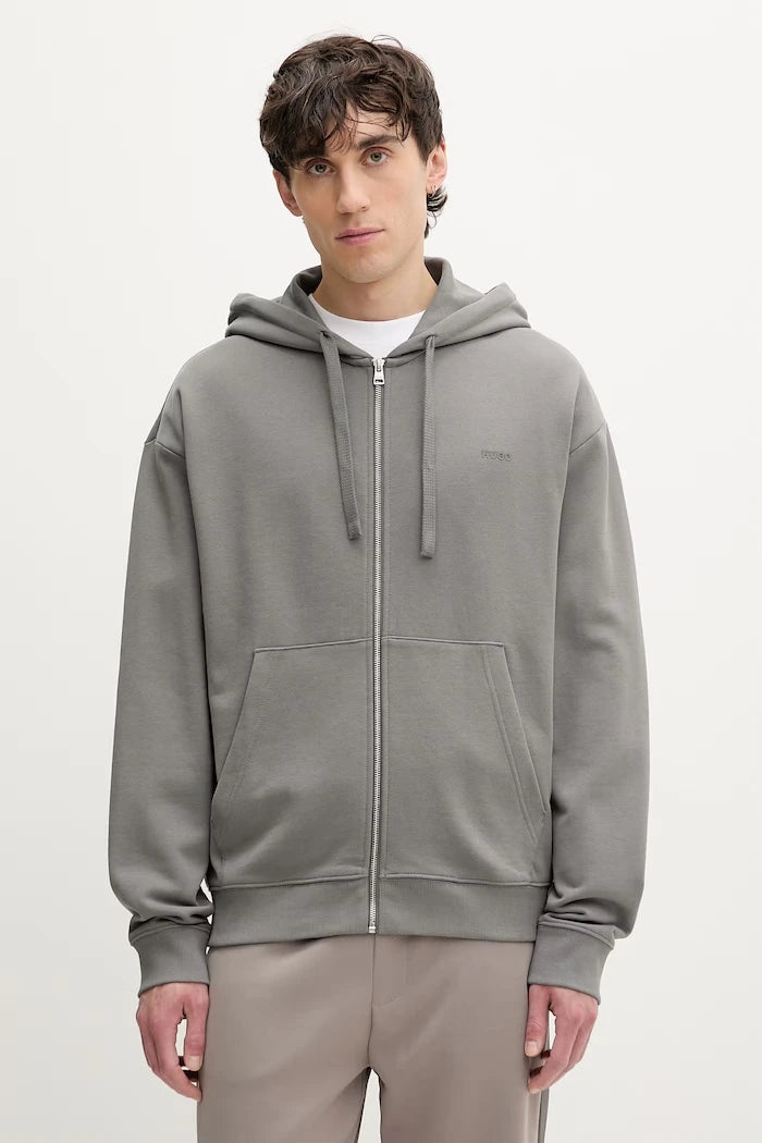 HUGO erkek kapüşonlu sweatshirt Dapozip
