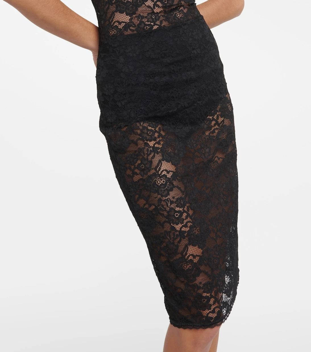 Oséree - O-Lover floral lace midi dress