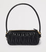 Miu Miu Black Matelassé Nappa Leather Pouch