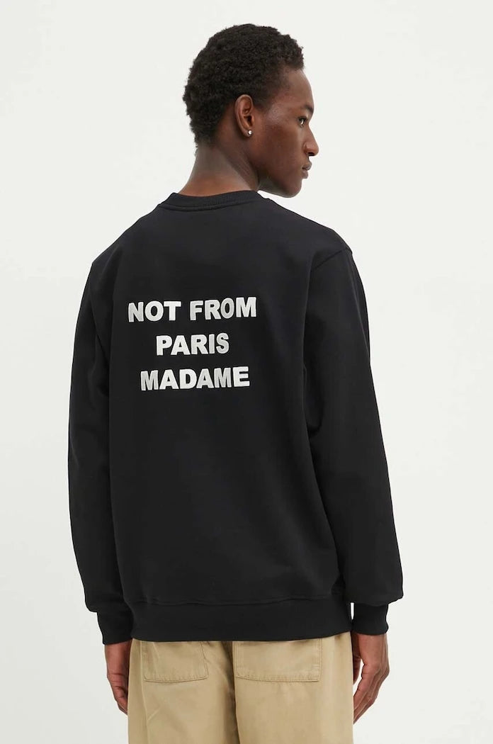 Pamuklu sweatshirt Drôle de Monsieur