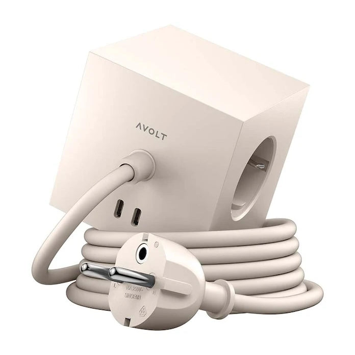Магнитен зареждащ куб Avolt Square 1, 2 x USB, 1,8 m