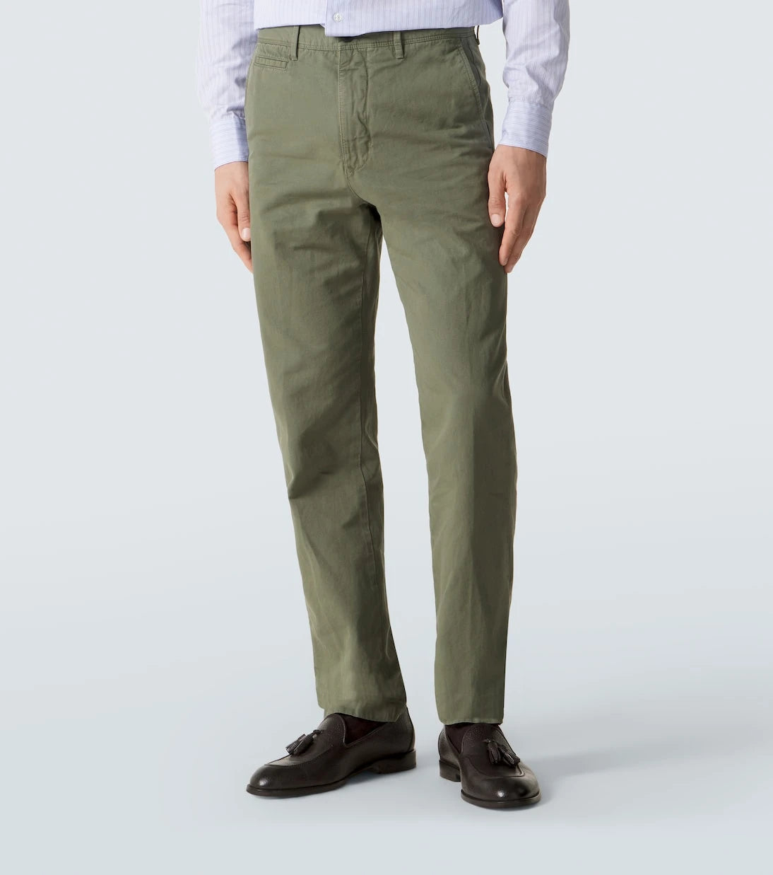 Slowear - Cotton and linen slim pants