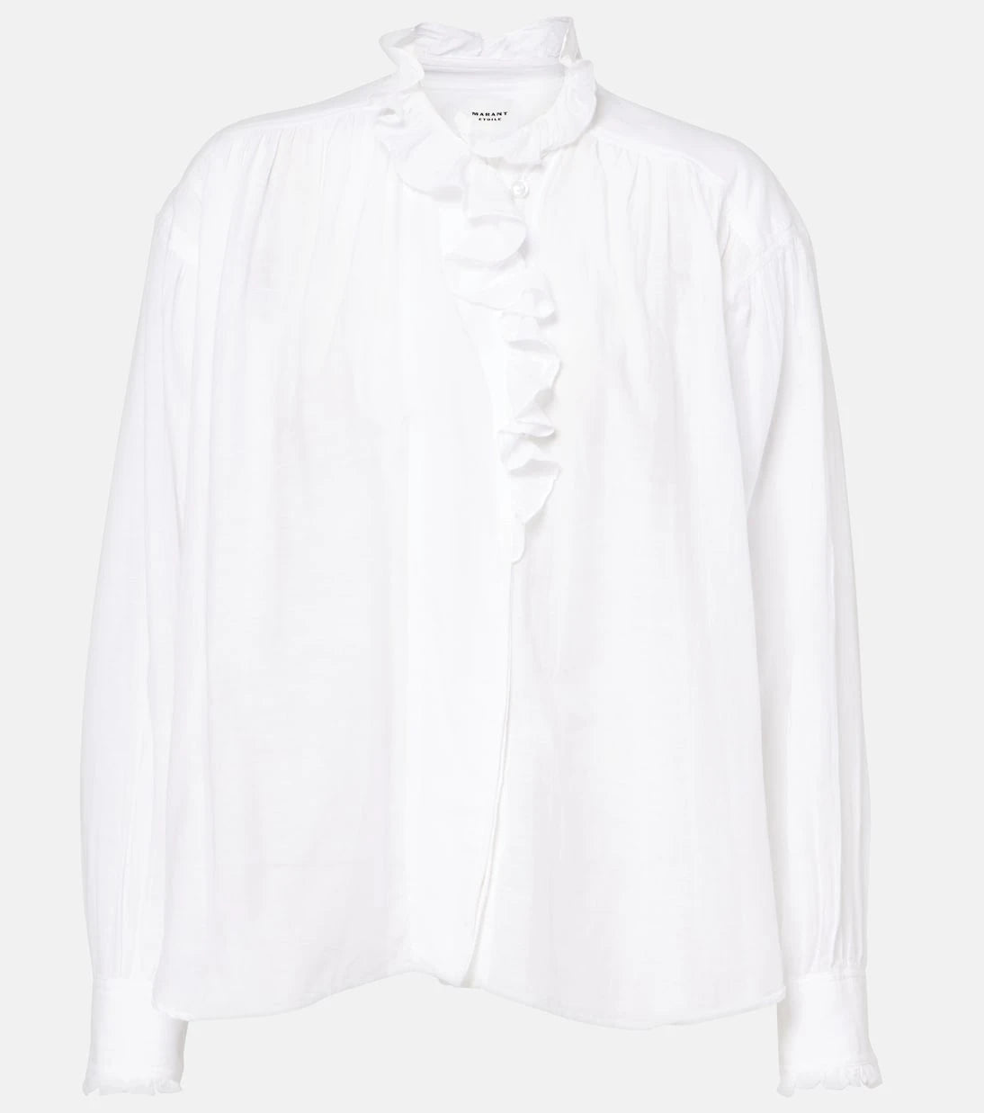 Marant Etoile - Etoile cotton-blend pajama shirt