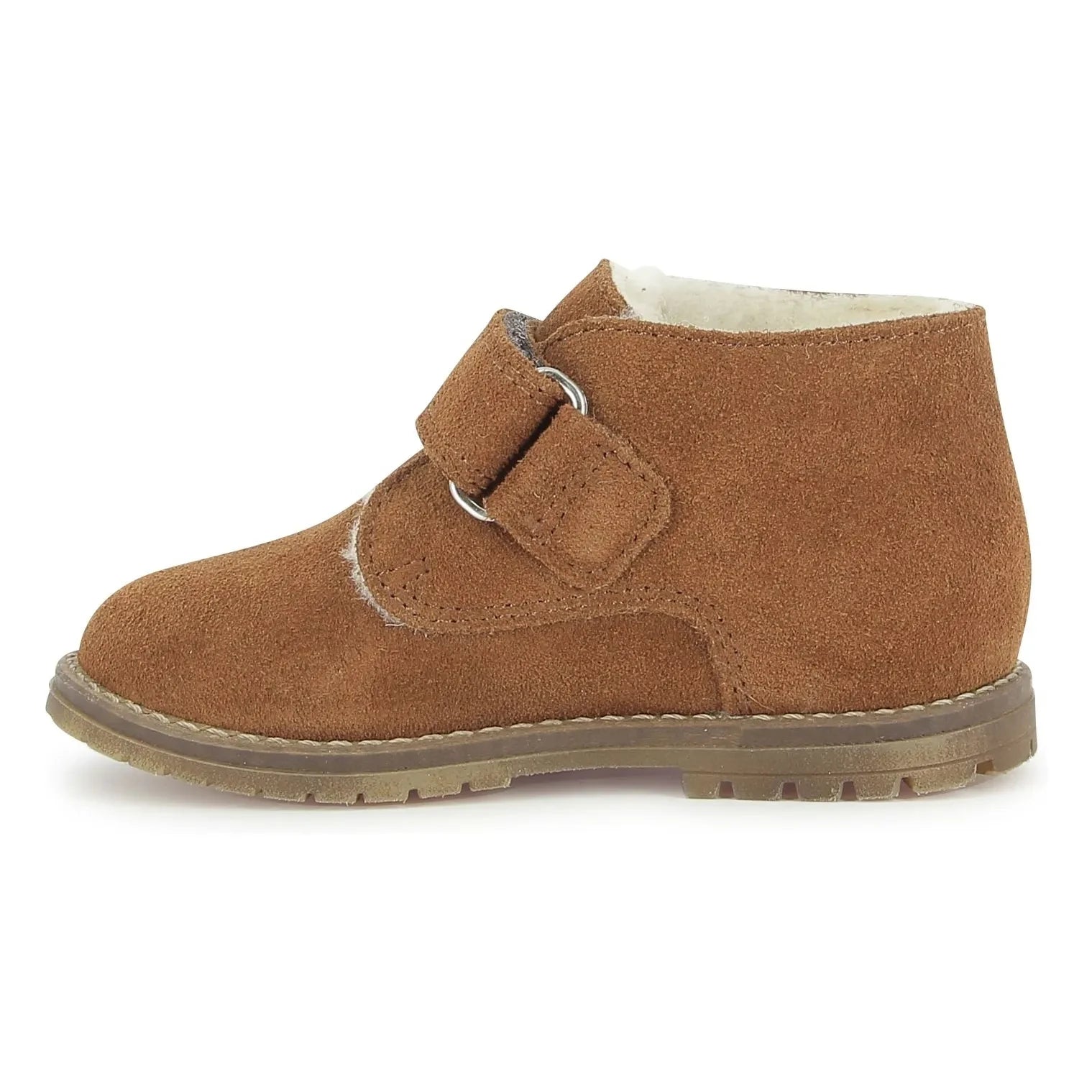 Tartine et Chocolat - Easy Fur Velours boots | Camel