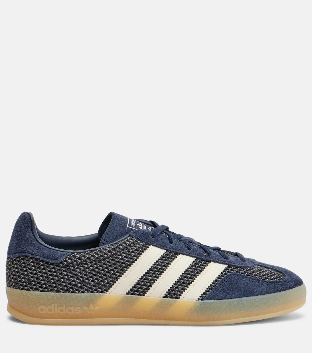 Adidas - Gazelle Indoor suede-trimmed sneakers