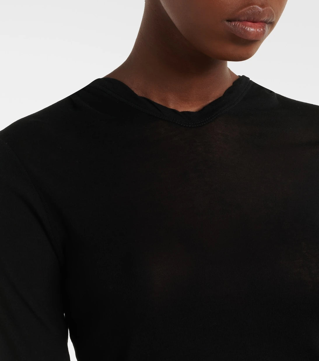 Rick Owens - Cotton jersey top