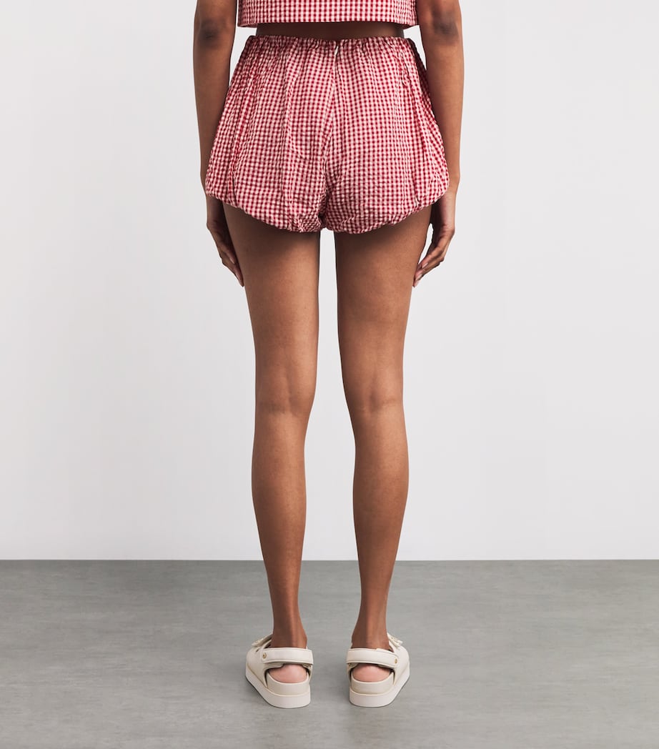 Gingham Aurelia Shorts RED GINGHAM