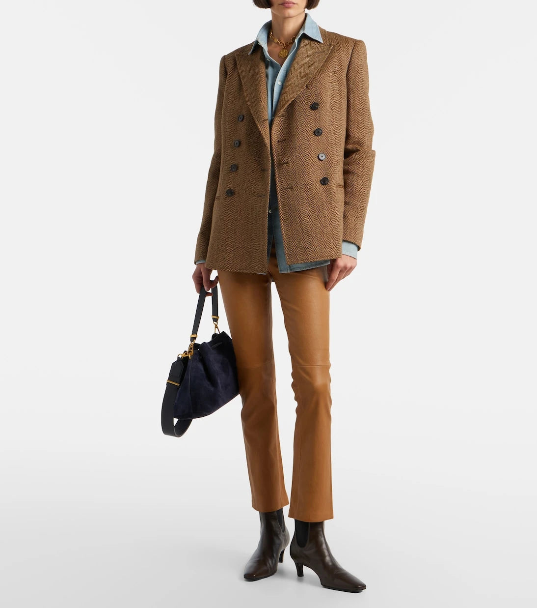 Stouls - JP Twenty leather slim pants