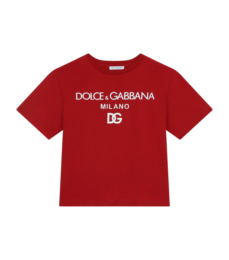 Dolce & Gabbana Kids Cotton Logo T-Shirt (2-6 Years)