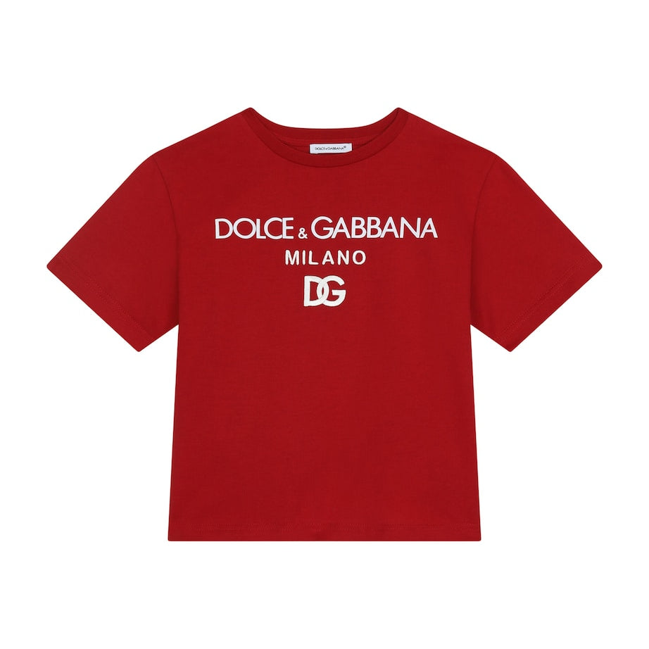 Dolce & Gabbana Kids Cotton Logo T-Shirt (2-6 Years)
