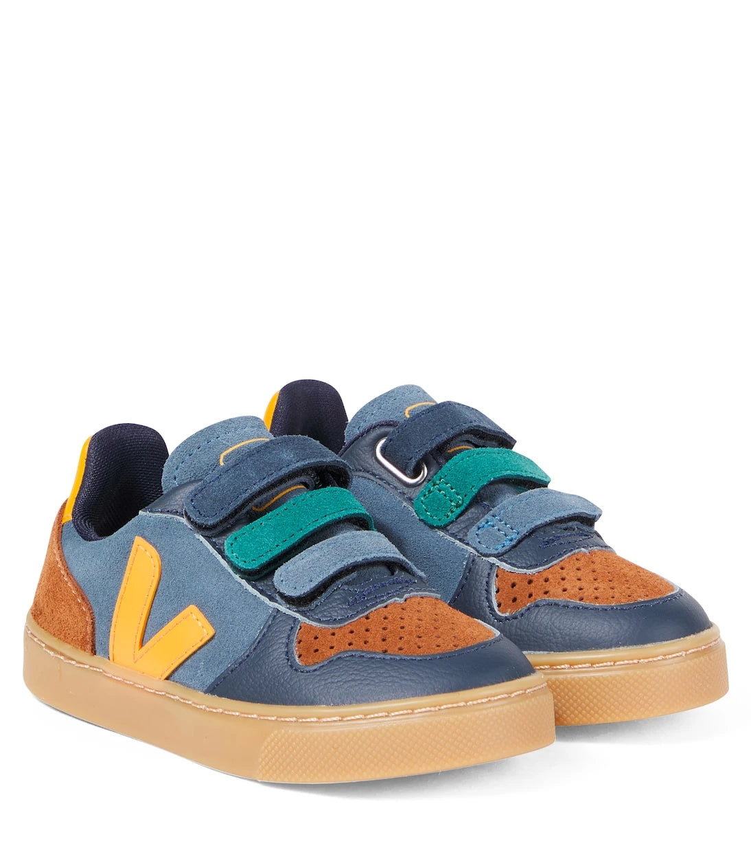 Veja Kids - V-10 suede sneakers