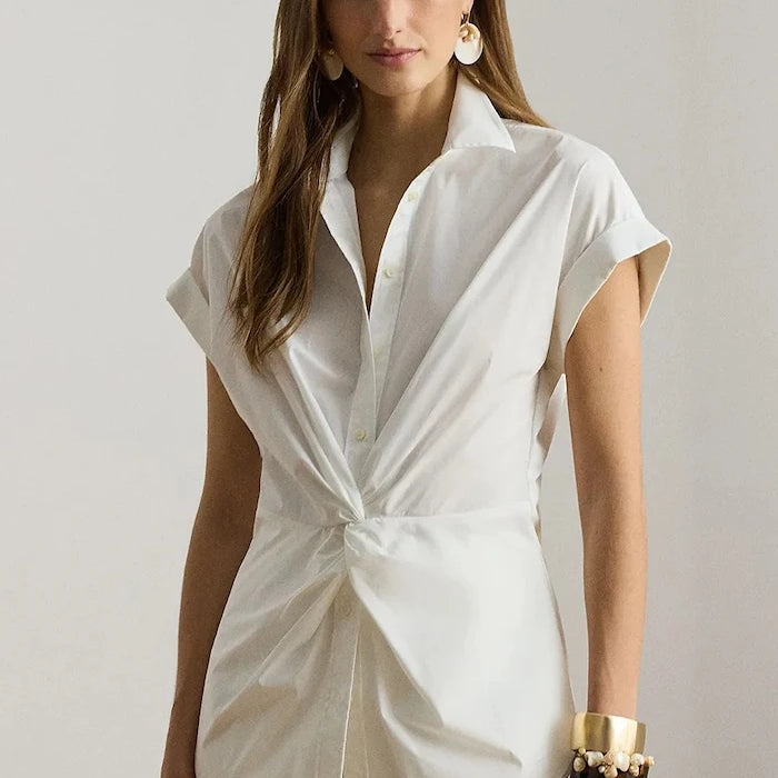 Lauren Ralph Lauren риза дамска от памук