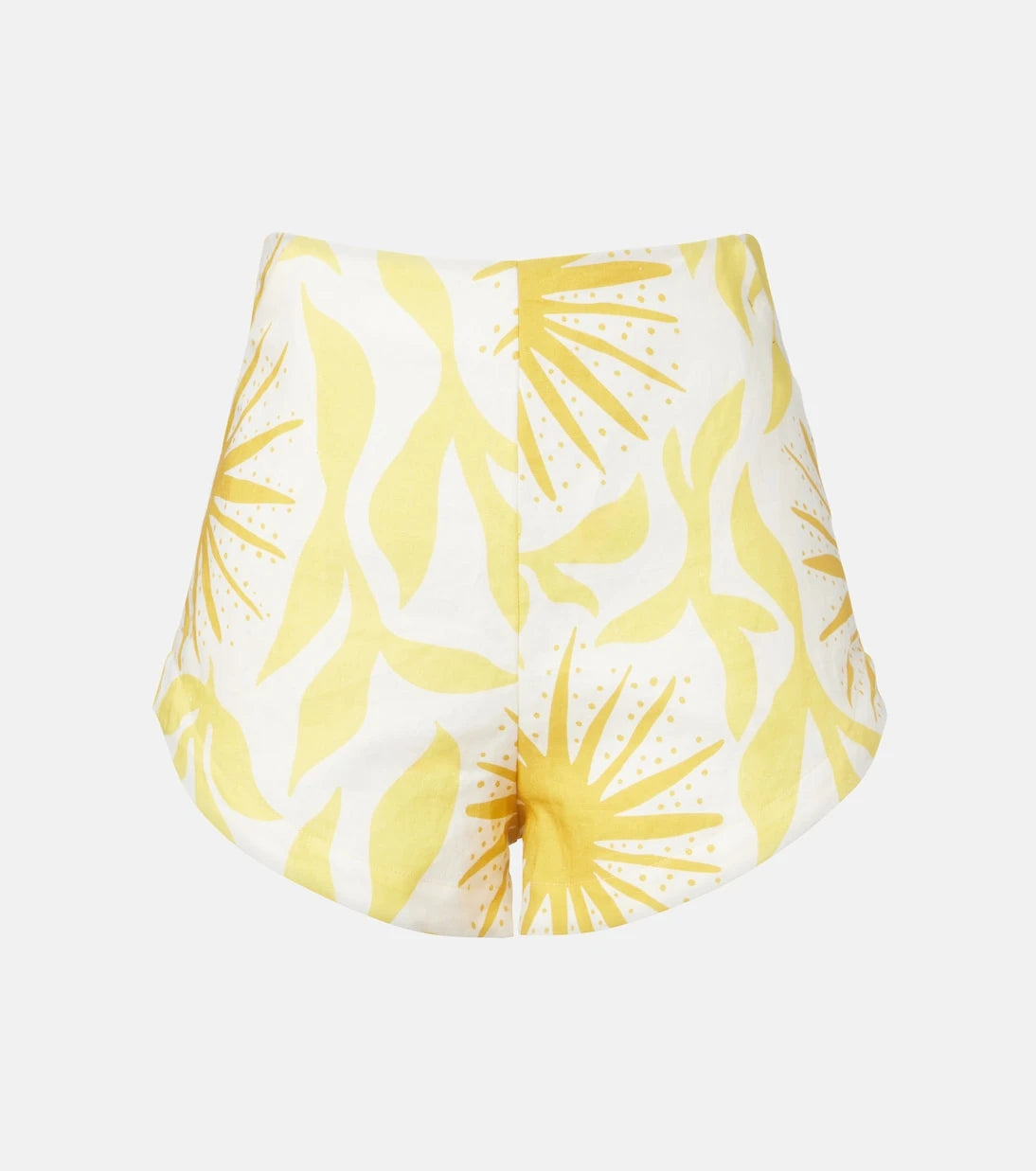 Cala de la Cruz - Bahamas printed linen shorts