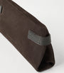 Brown Suede Essence Pouch