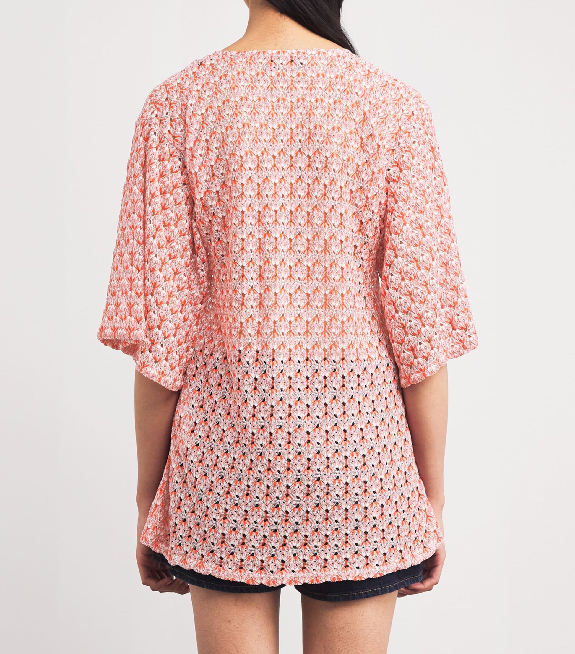 Missoni Metallic-Crochet Mini Dress