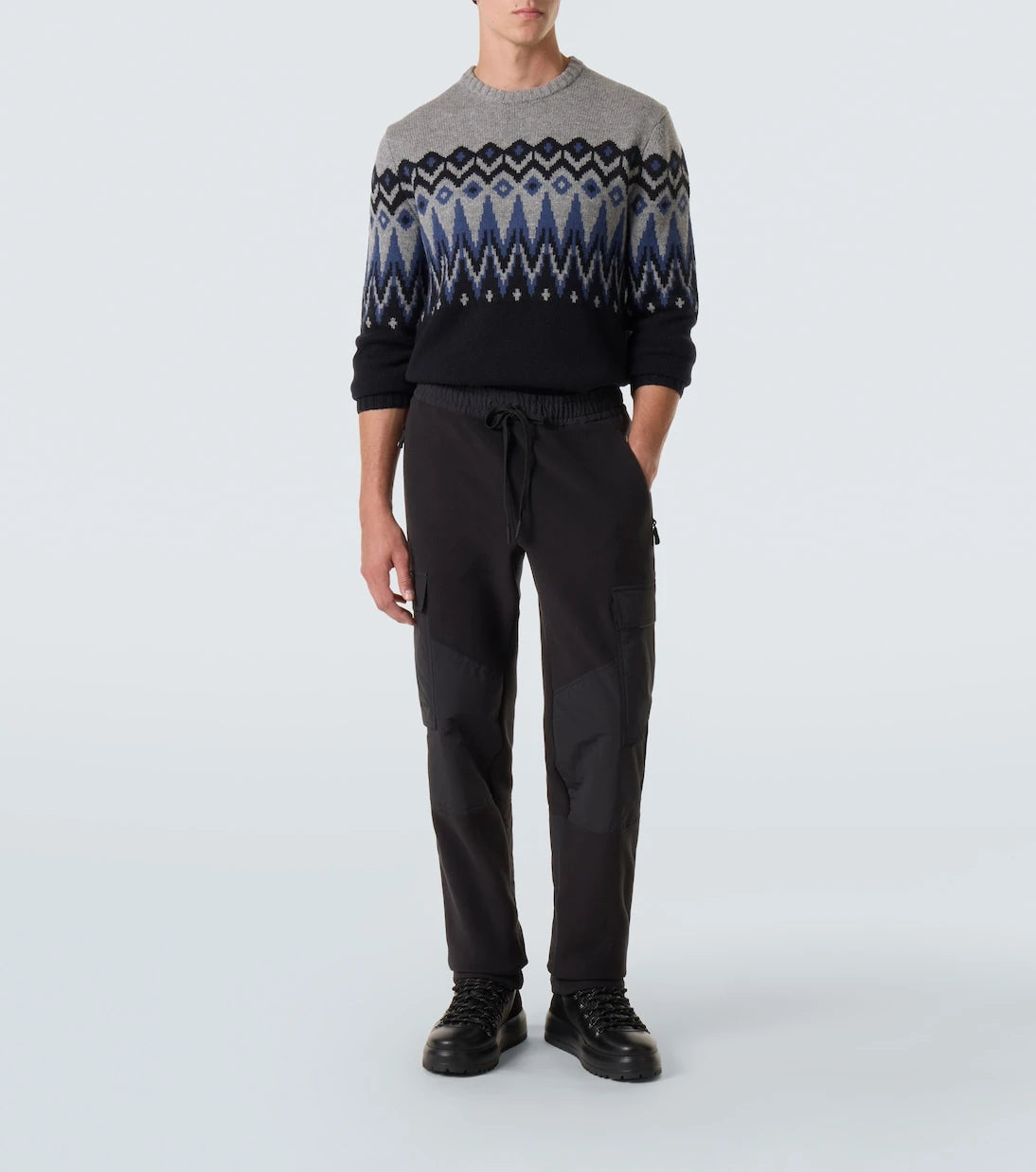 Bogner - Ron Fair Isle cashmere sweater