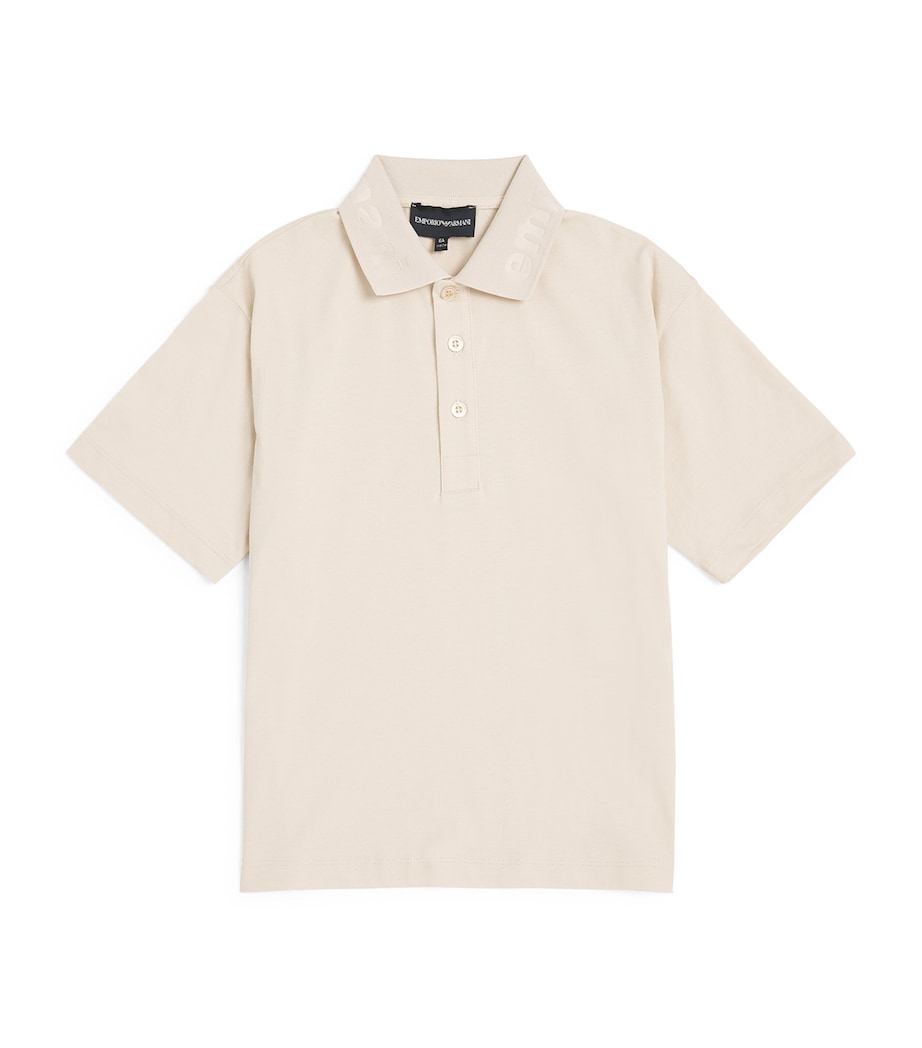 Emporio Armani Kids Logo-Detail Polo Shirt (4-16 Years)