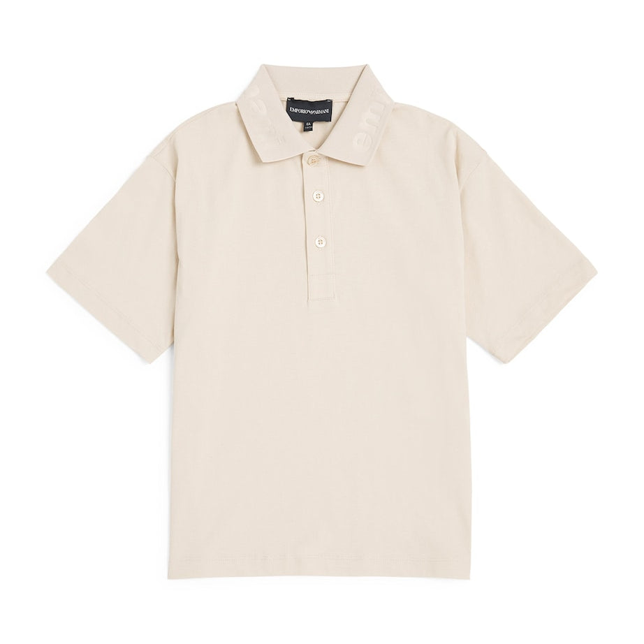 Emporio Armani Kids Logo-Detail Polo Shirt (4-16 Years)
