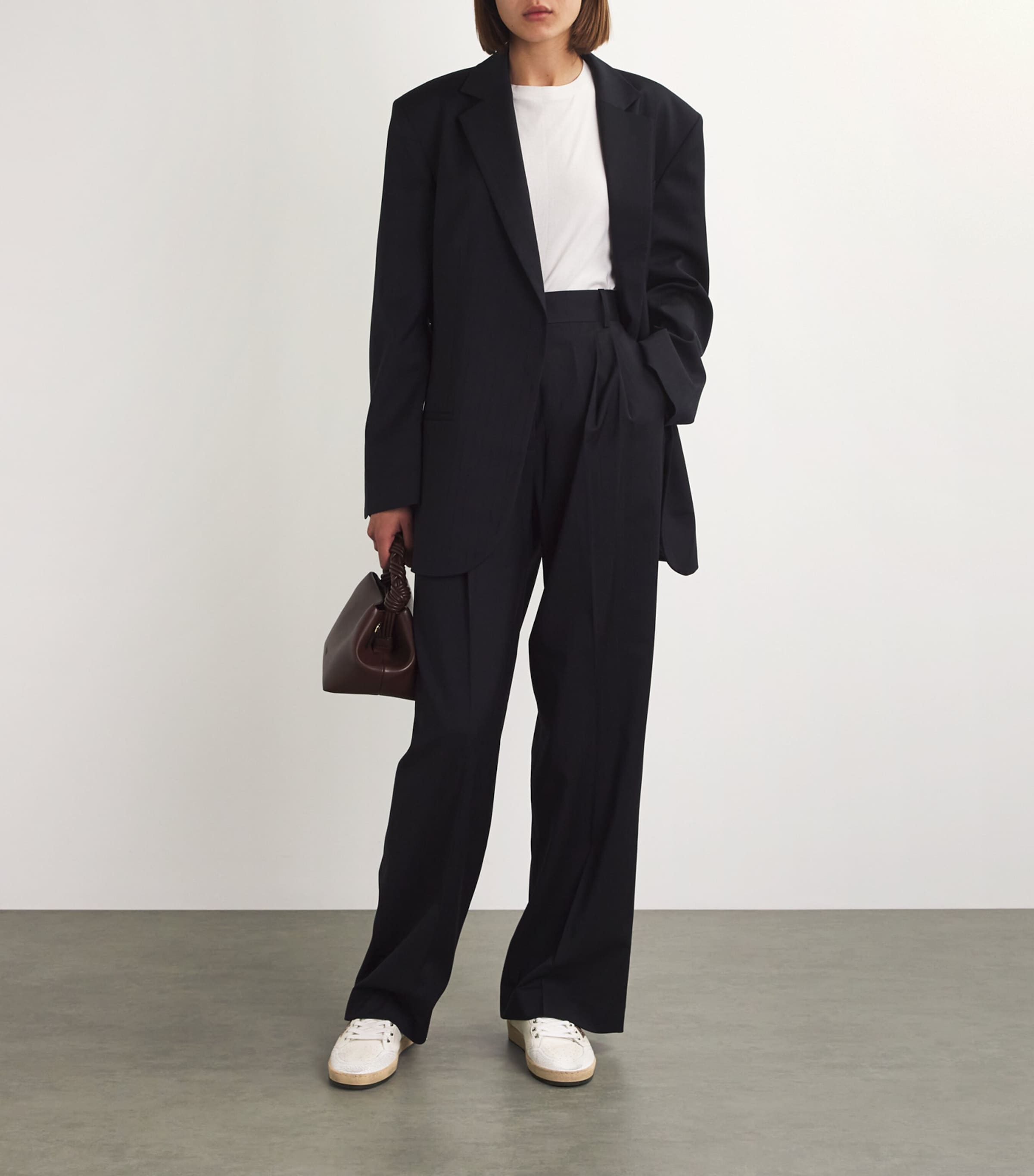 Golden Goose White Leather Ball Star Sneakers