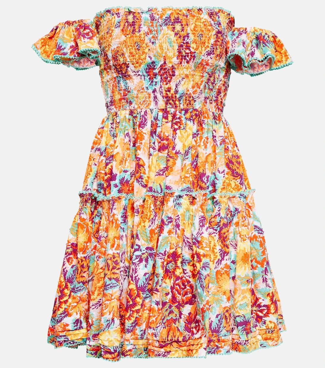 Poupette St Barth - Aurora floral cotton minidress