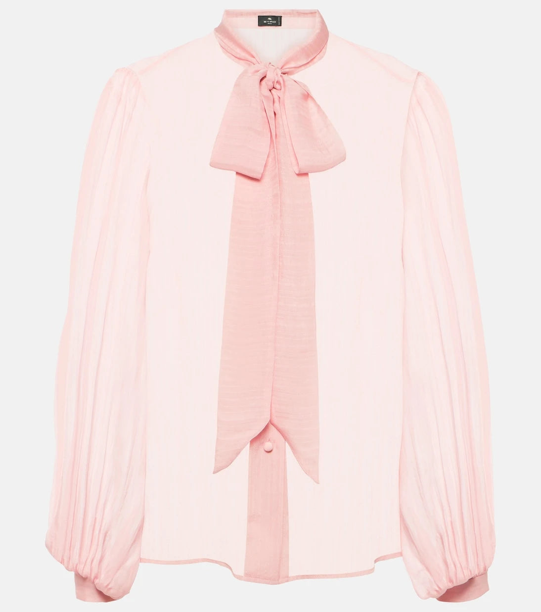 Etro - Bow-detail silk blouse
