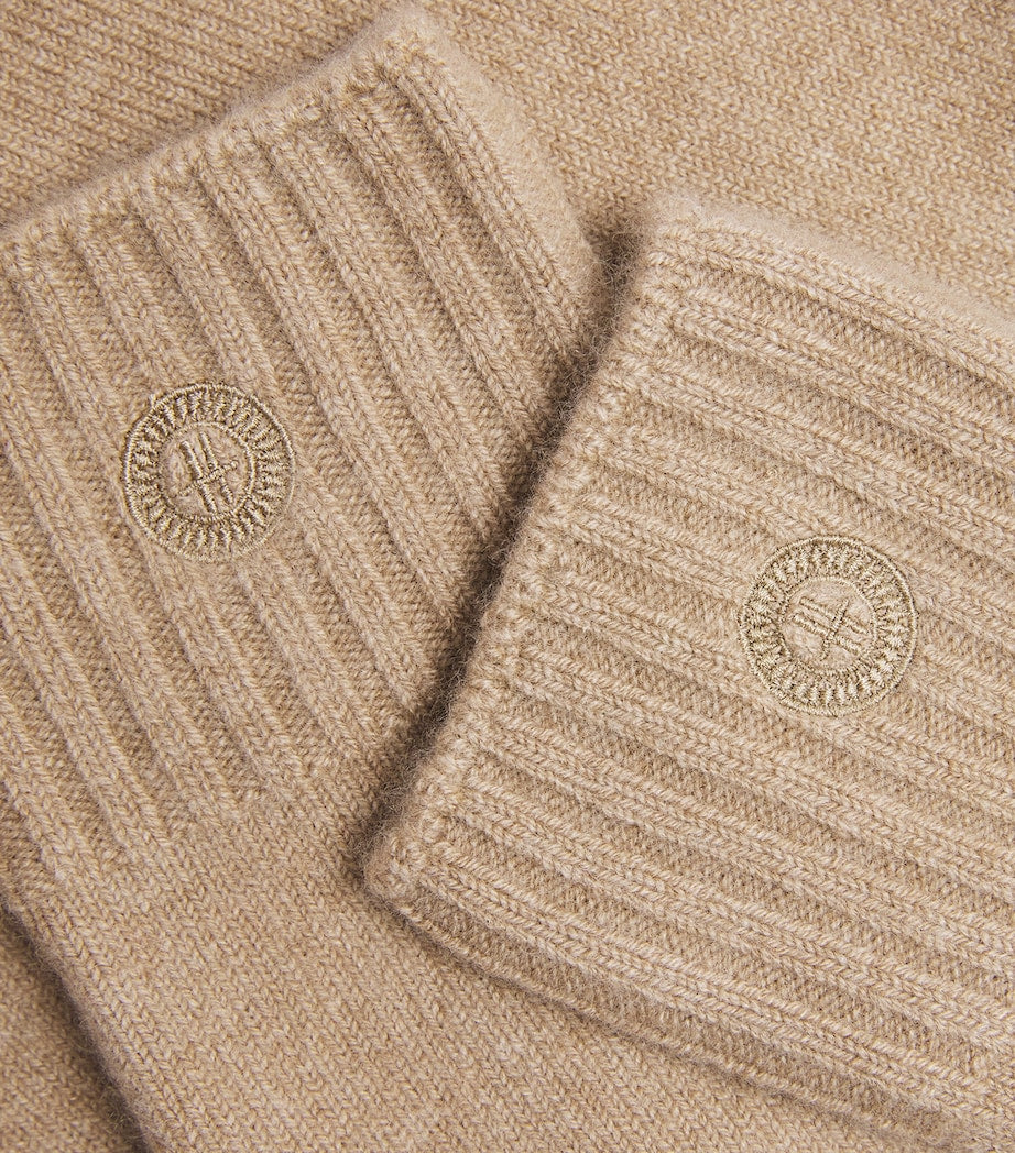 Neutral Cashmere Socks
