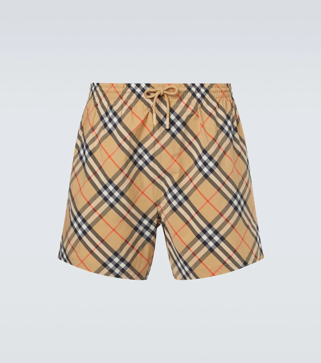 Burberry - Burberry Check swim trunks