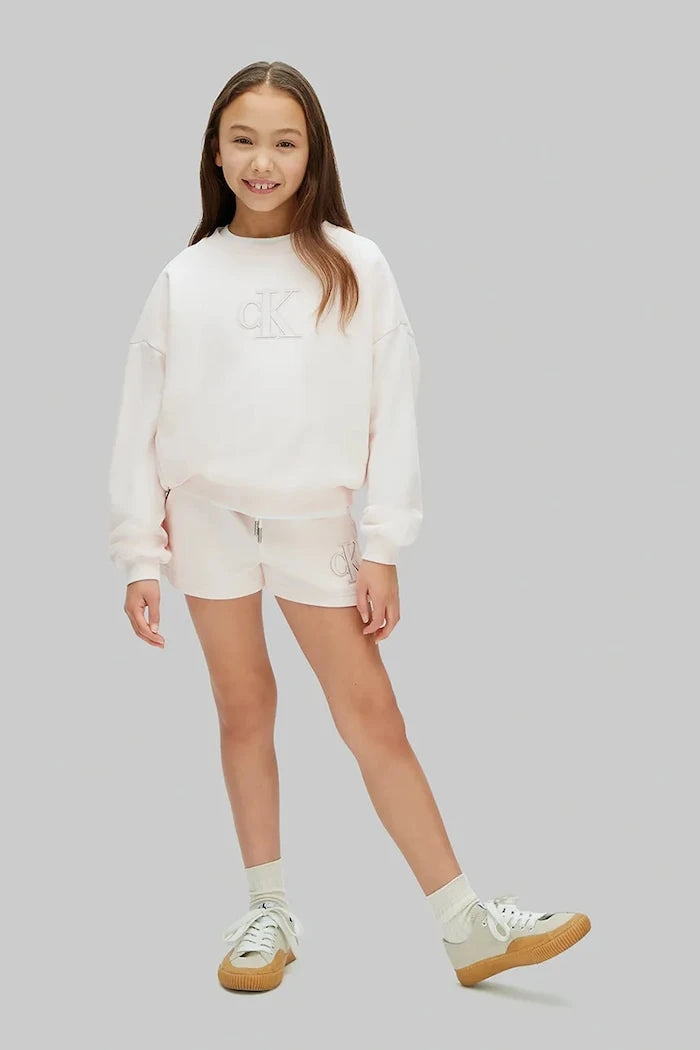 Calvin Klein Jeans çocuk pamuklu şort