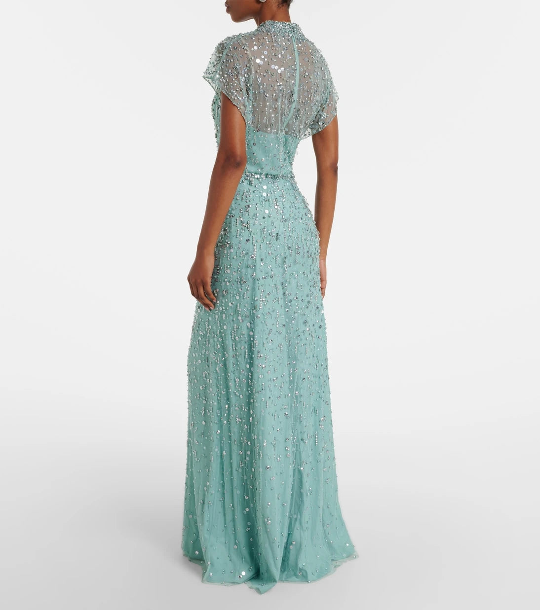 Jenny Packham - Crystal Drop embellished gown