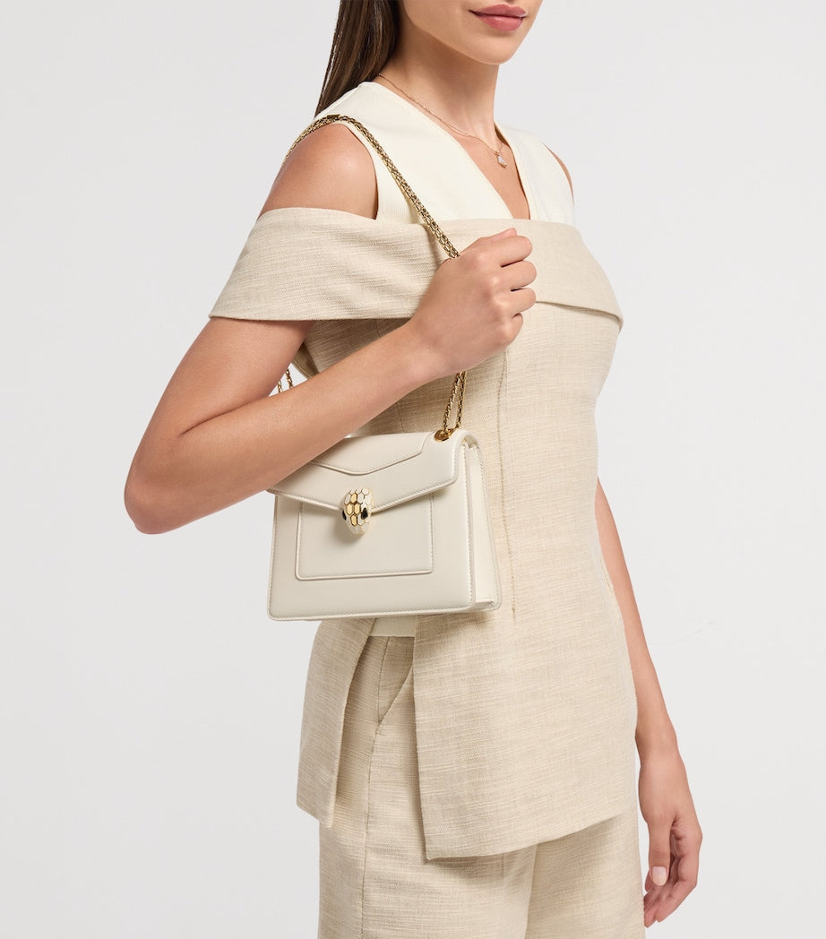 Bvlgari Small Leather Serpent Forever Shoulder Bag