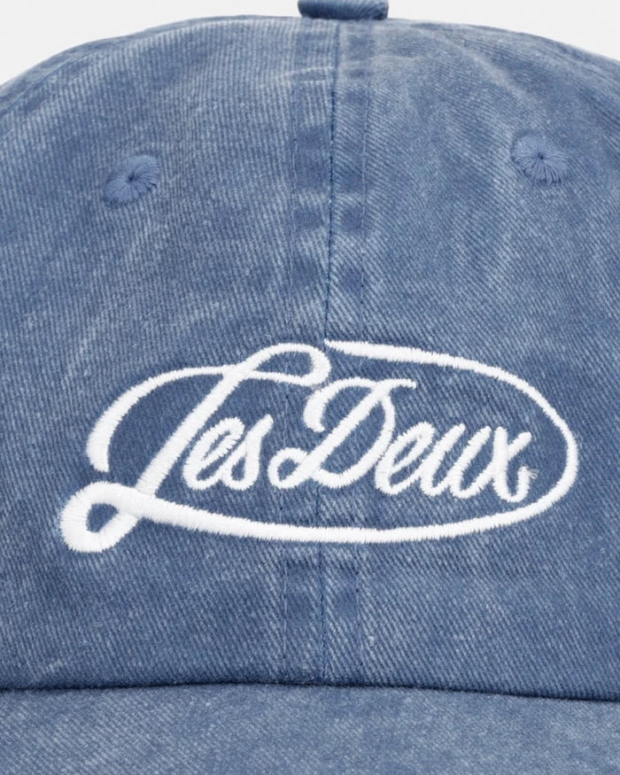 Les Deux denim vizörlü erkek şapka