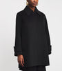 Joseph Black Wool-Cashmere Loti Coat