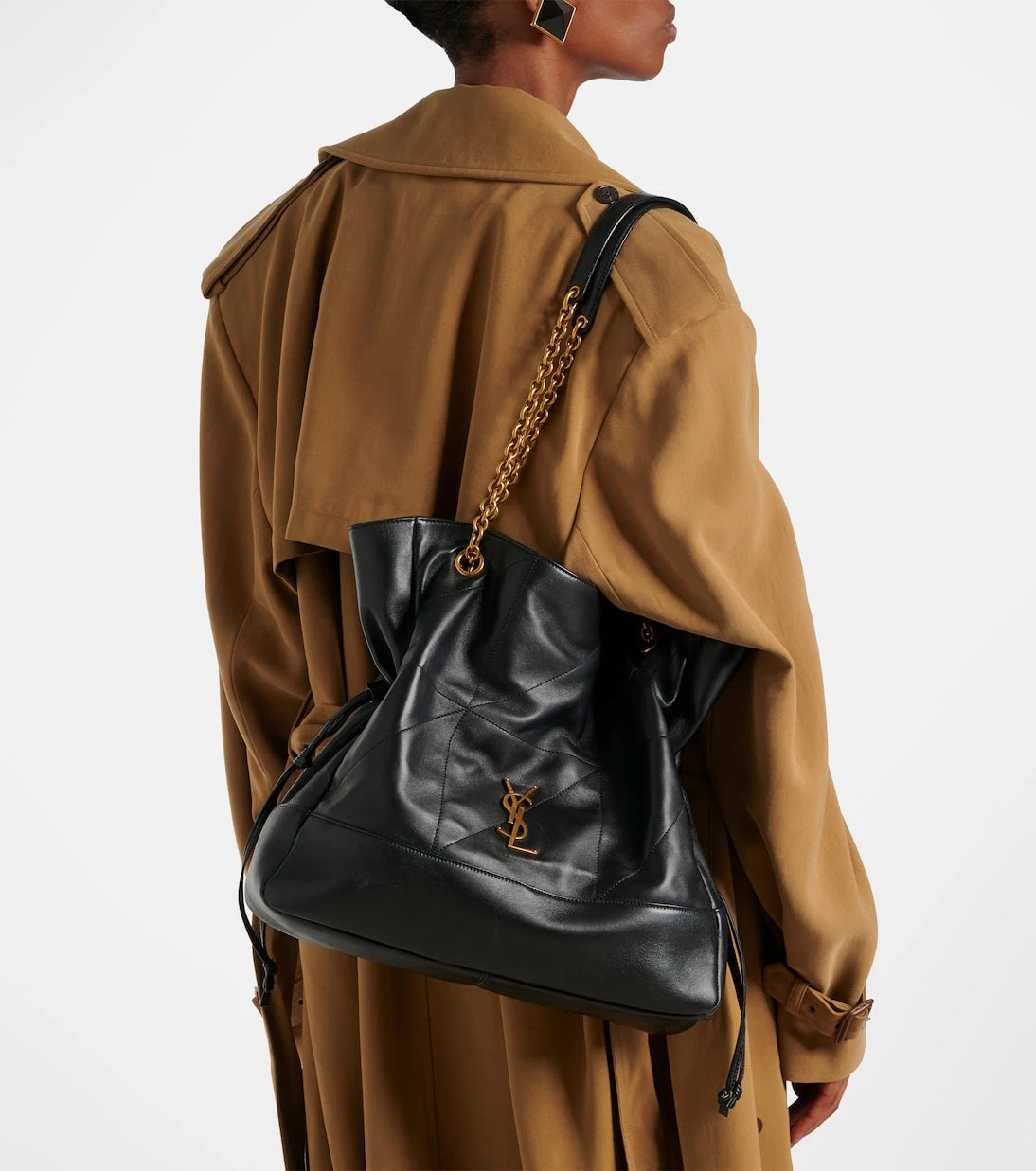 Saint Laurent - Jamie Shopping Medium leather tote bag