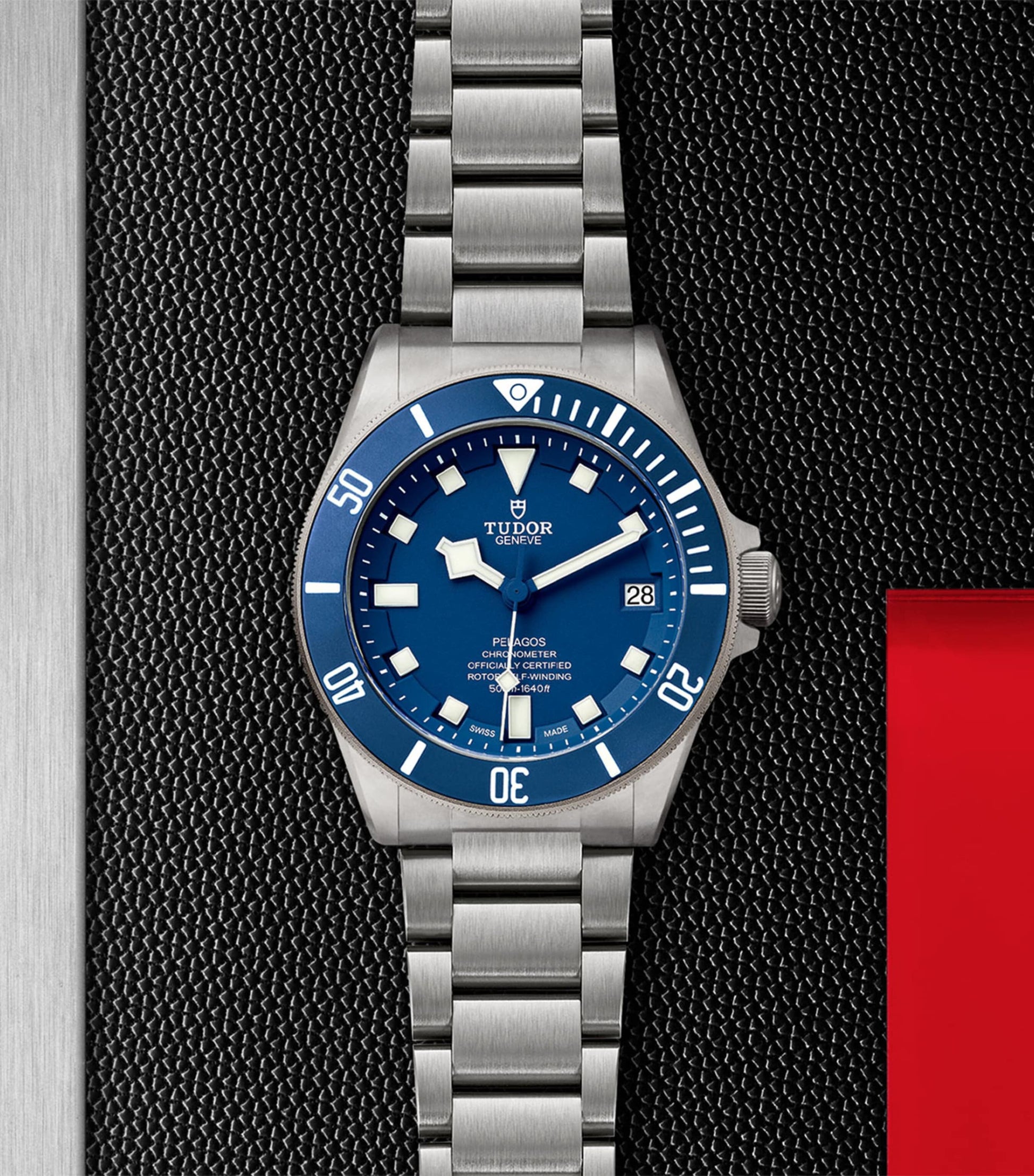Pelagos Titanium and Steel Watch 42mm
