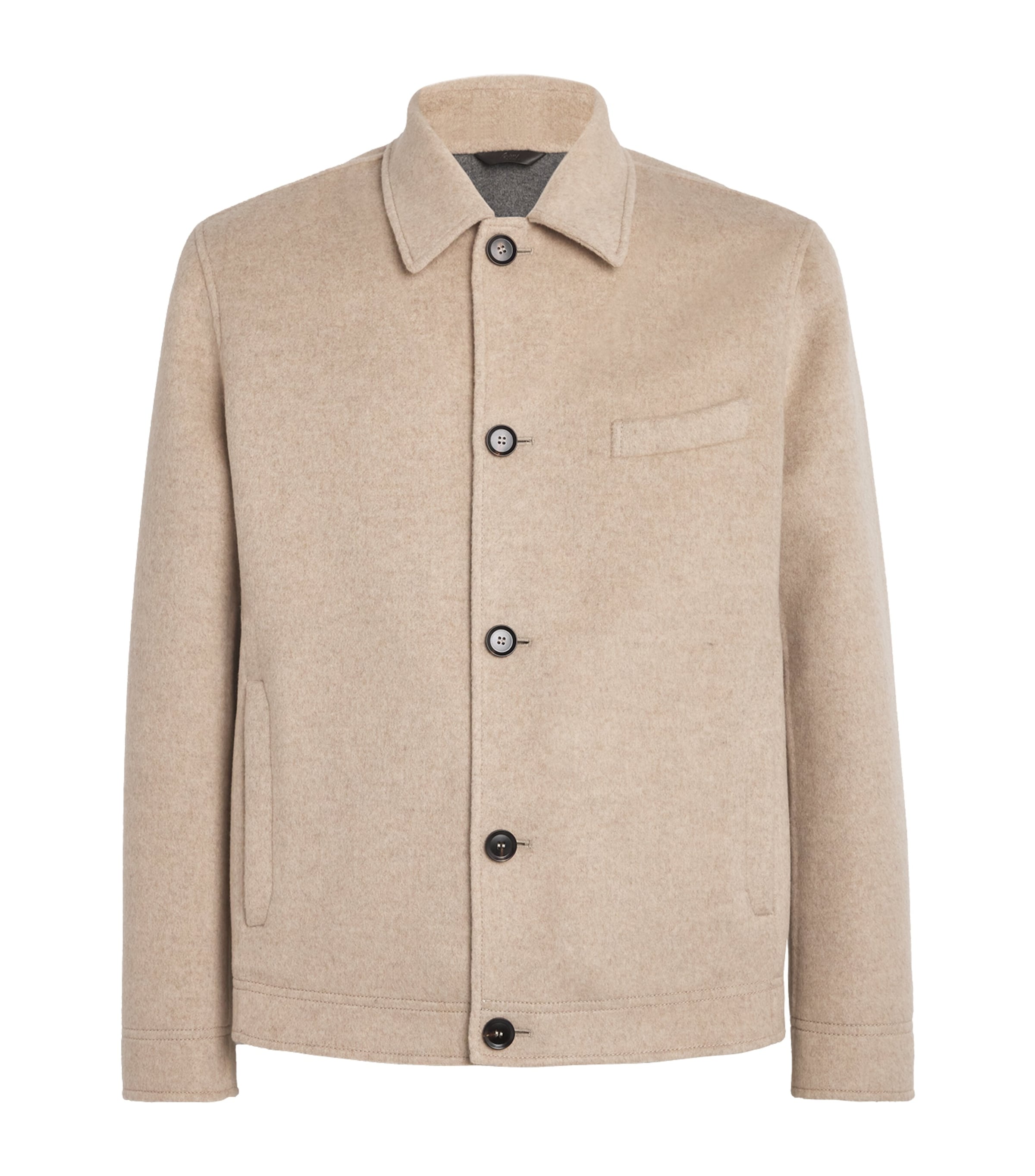 Brioni Nude Cashmere Work Jacket