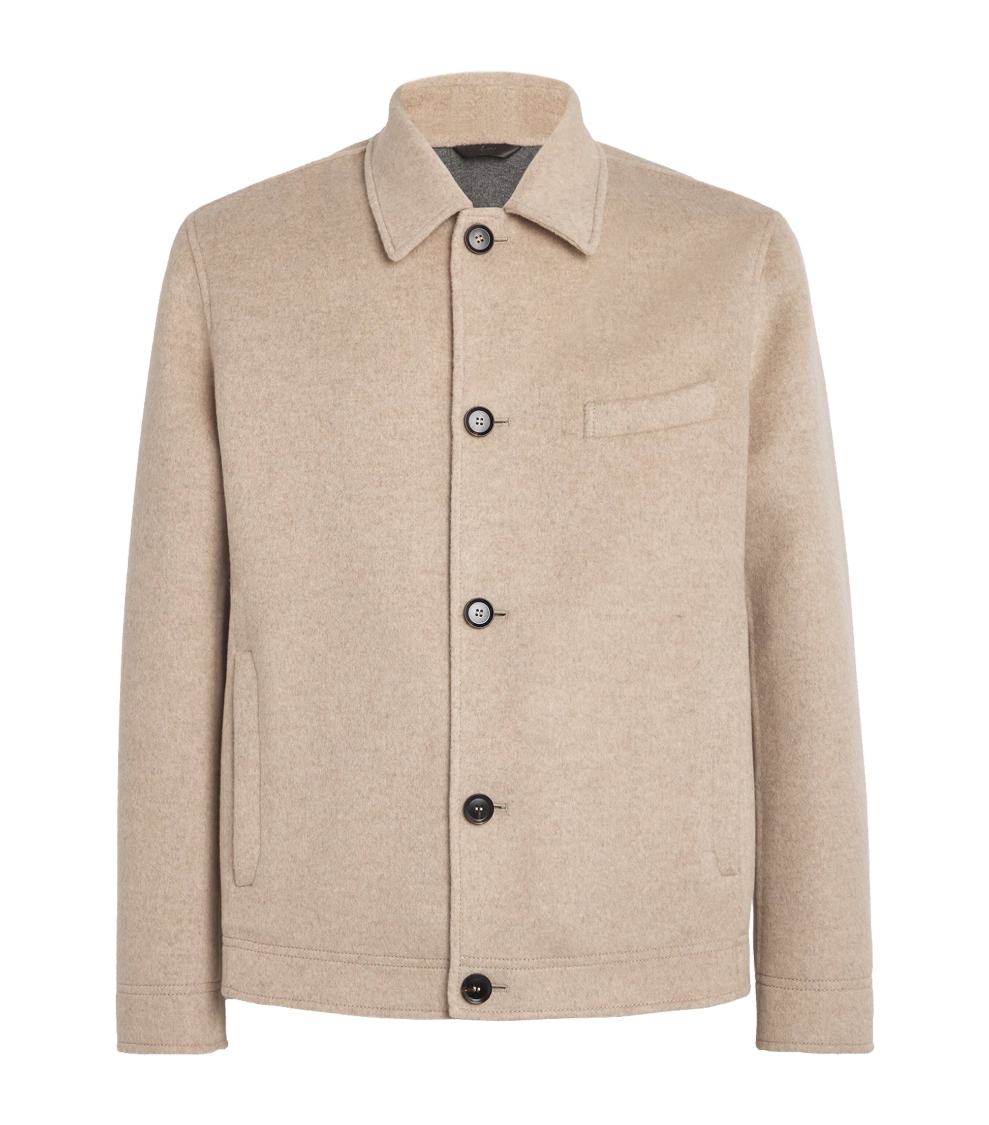 Brioni Nude Cashmere Work Jacket