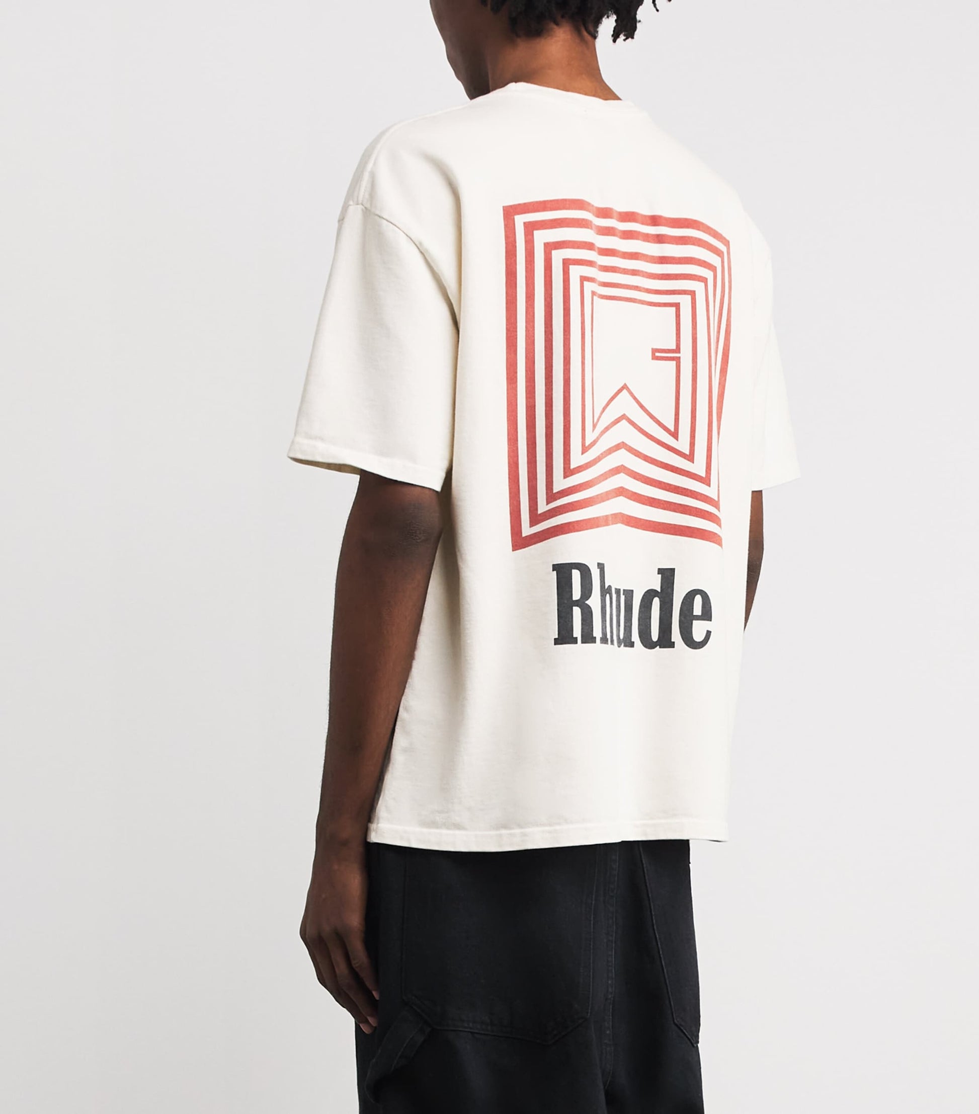 Cotton Rhude Chevron T-Shirt